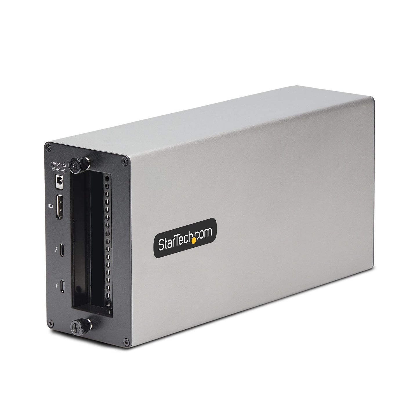 StarTech.com Thunderbolt 3 PCIe-expansionschassi, externt hölje med dubbla PCI Express-kortplatser, PCIe-box för bärbara datorer/stationära datorer/all-in-one, 8K/4K-utgång via TB3/DP 1.4-portar, för videoinspelnings-/fiber-/ Ethernet-kort