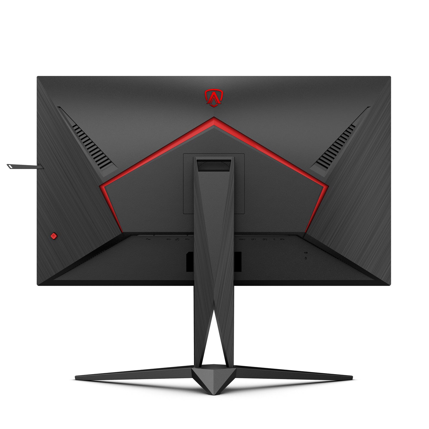 AOC AGON AG275QXN/EU LED display 68,6 cm (27") 2560 x 1440 pixlar Quad HD Svart, Röd