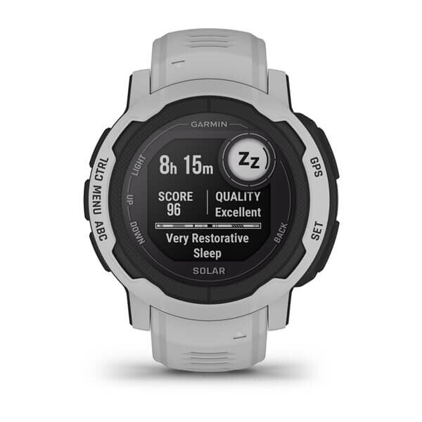 Garmin Instinct 2 Solar 2,29 cm (0.9") MIP 45 mm Digital 176 x 176 pixlar Grå GPS