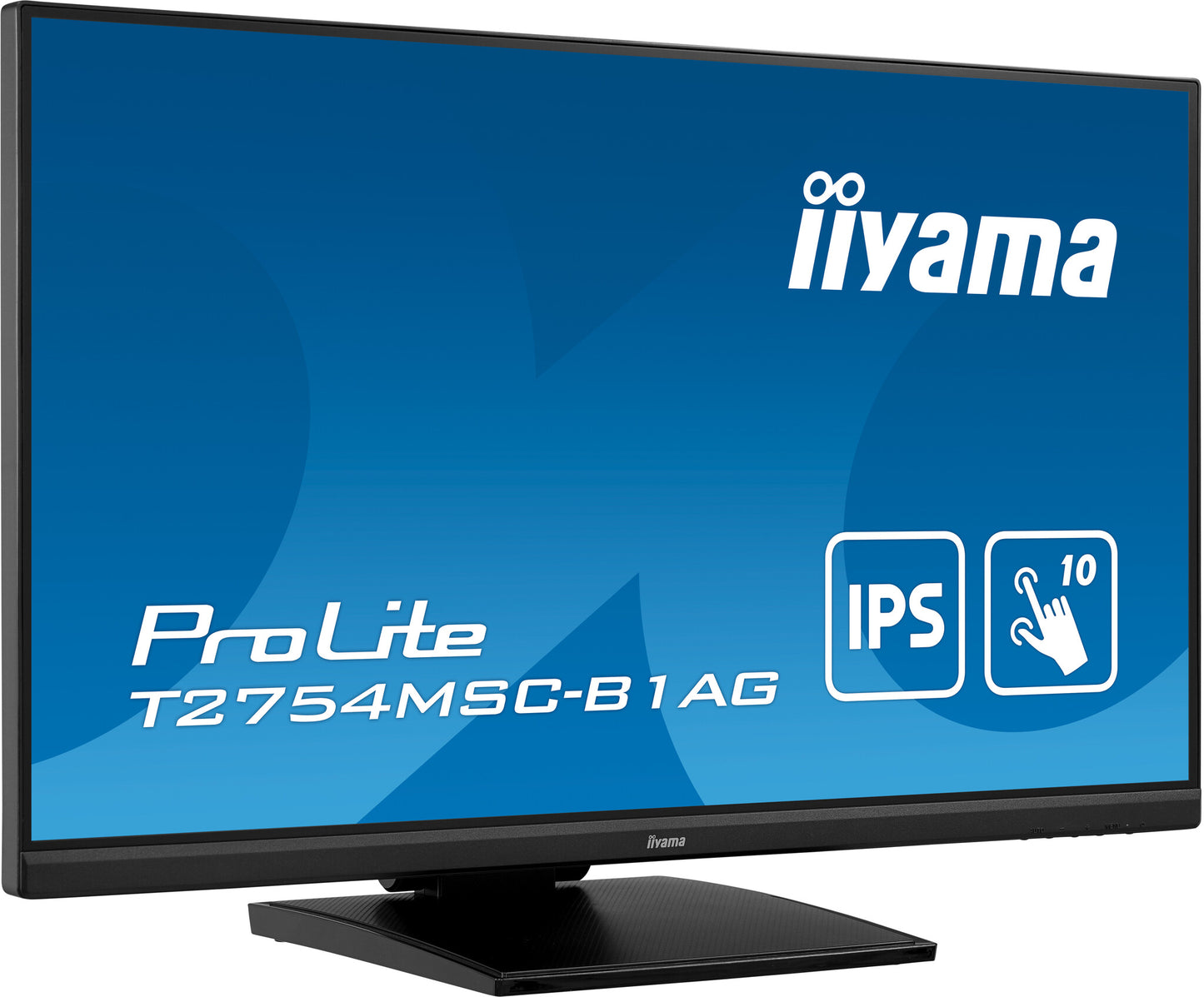 iiyama ProLite T2754MSC-B1AG platta pc-skärmar 68,6 cm (27") 1920 x 1080 pixlar Full HD LED Pekskärm Flera användare Svart