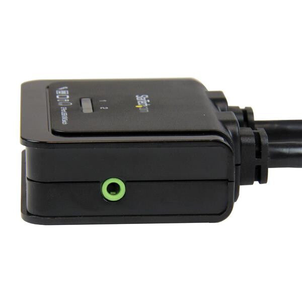 StarTech.com SV211HDUA KVM-switchar Svart