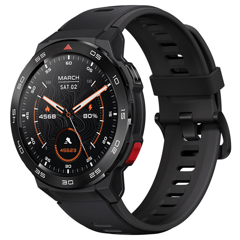 MIBRO GS Pro 3,63 cm (1.43") AMOLED 46 mm Digital 466 x 466 pixlar Pekskärm Svart GPS