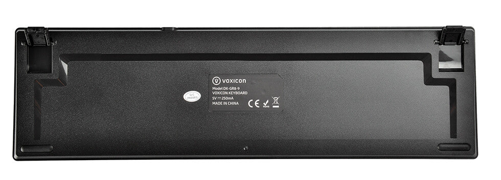 Voxicon DK-GR8-9 tangentbord Spela USB Nordic Svart