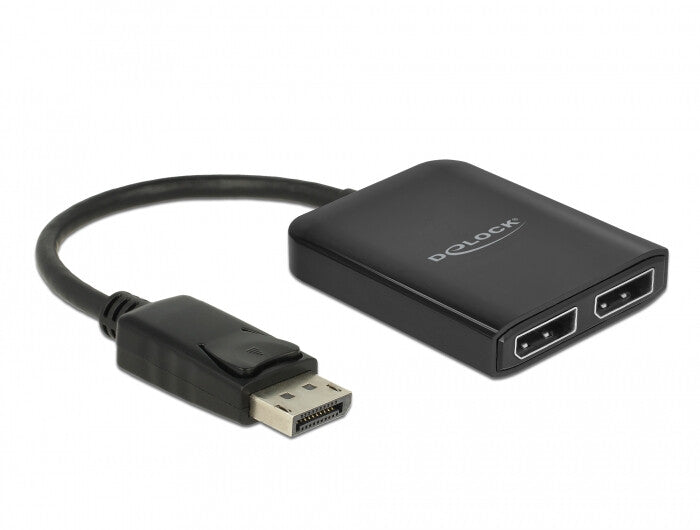 DeLOCK 87768 bilddelare DisplayPort 2x DisplayPort
