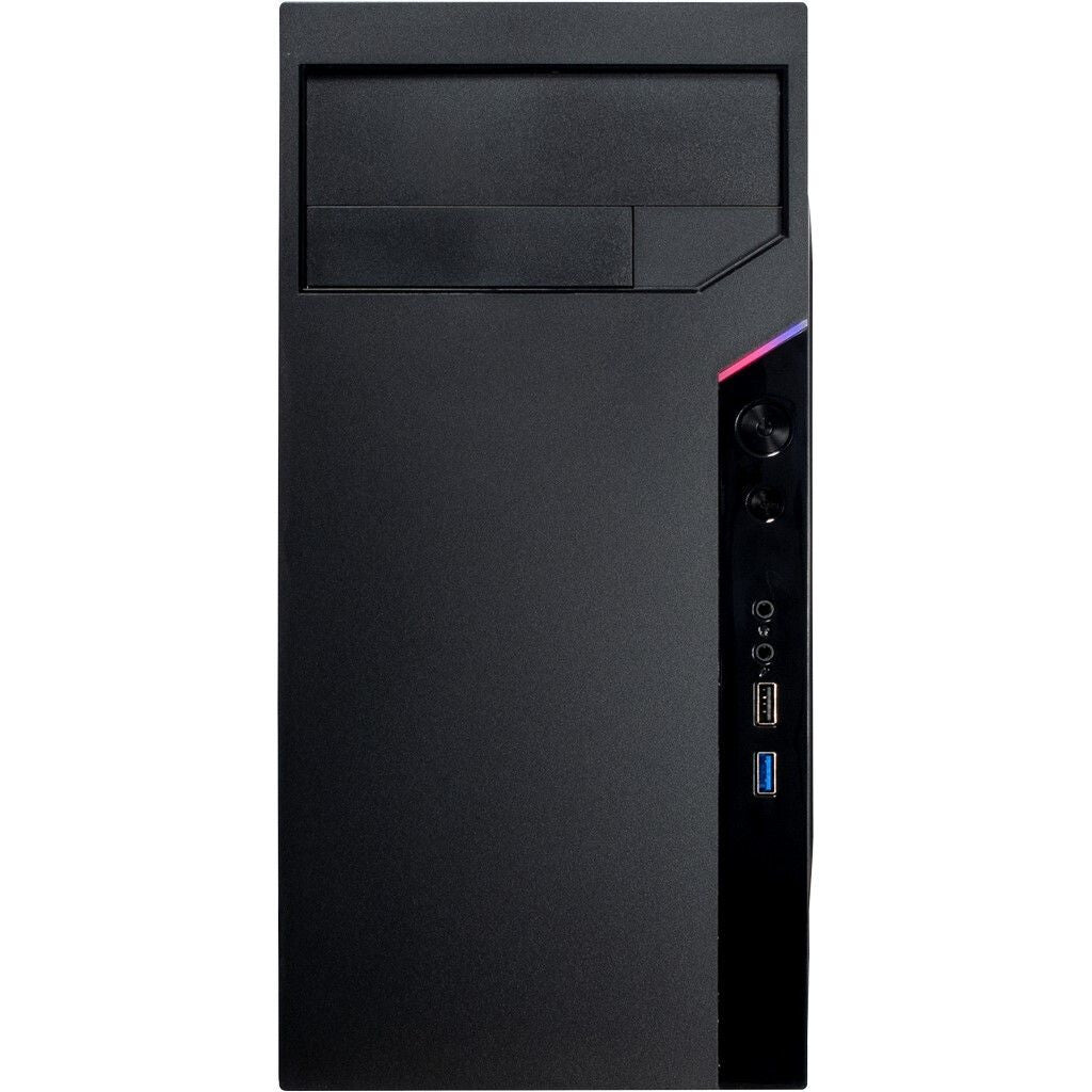 Inter-Tech IT-6505 Retro Micro Tower Svart