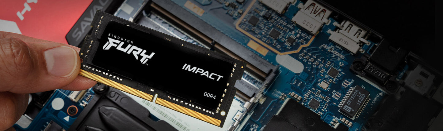 Kingston Technology FURY Impact RAM-minnen 16 GB 1 x 16 GB DDR4 3200 MT/s