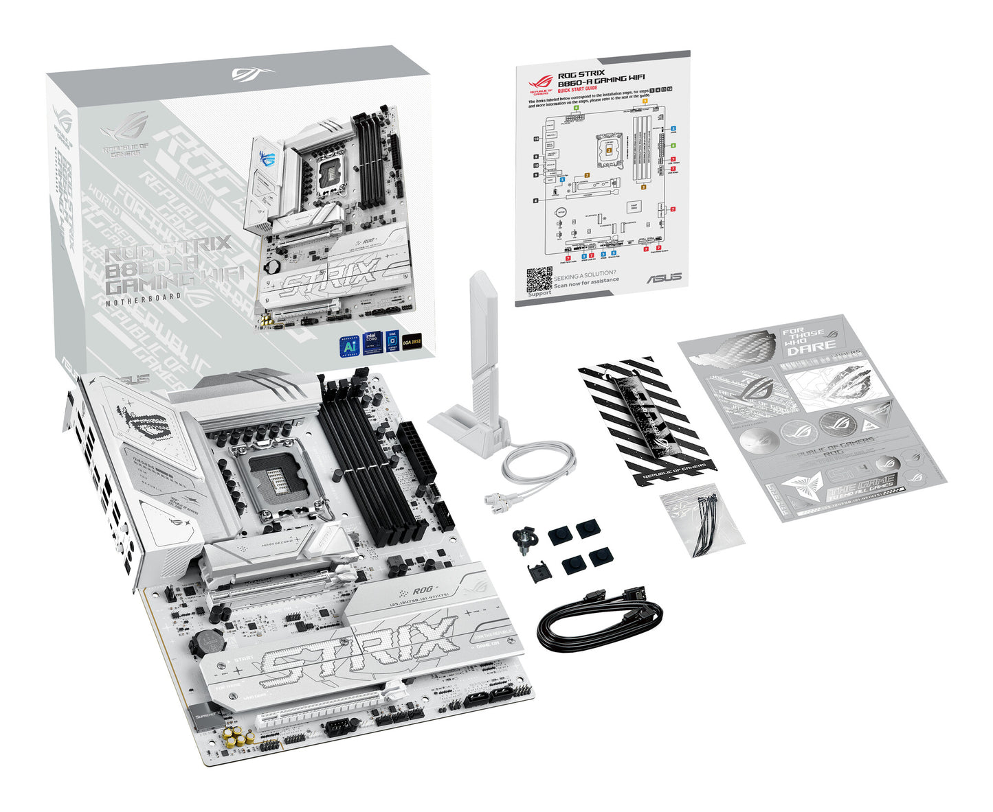 ASUS ROG STRIX B860-A GAMING WIFI Intel B860 LGA 1851 (Socket V1) ATX