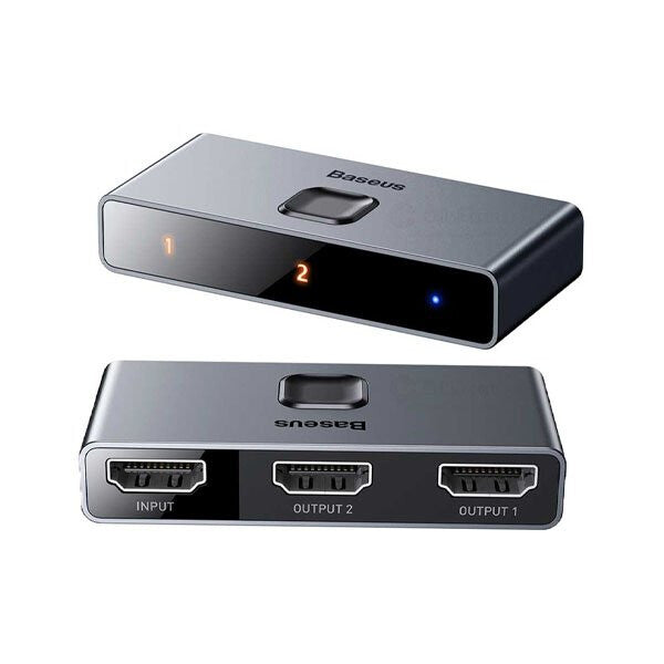 Baseus CAHUB-BC0G bilddelare HDMI 3x HDMI