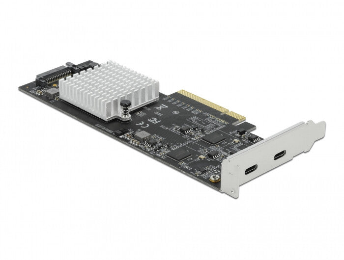DeLOCK 89009 nätverkskort/adapters Intern USB 3.2 Gen 2 (3.1 Gen 2)
