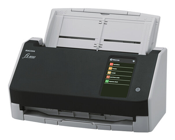 Ricoh fi-8040 ADF + scanner med manuell matning 600 x 600 DPI A4 Svart, Grå