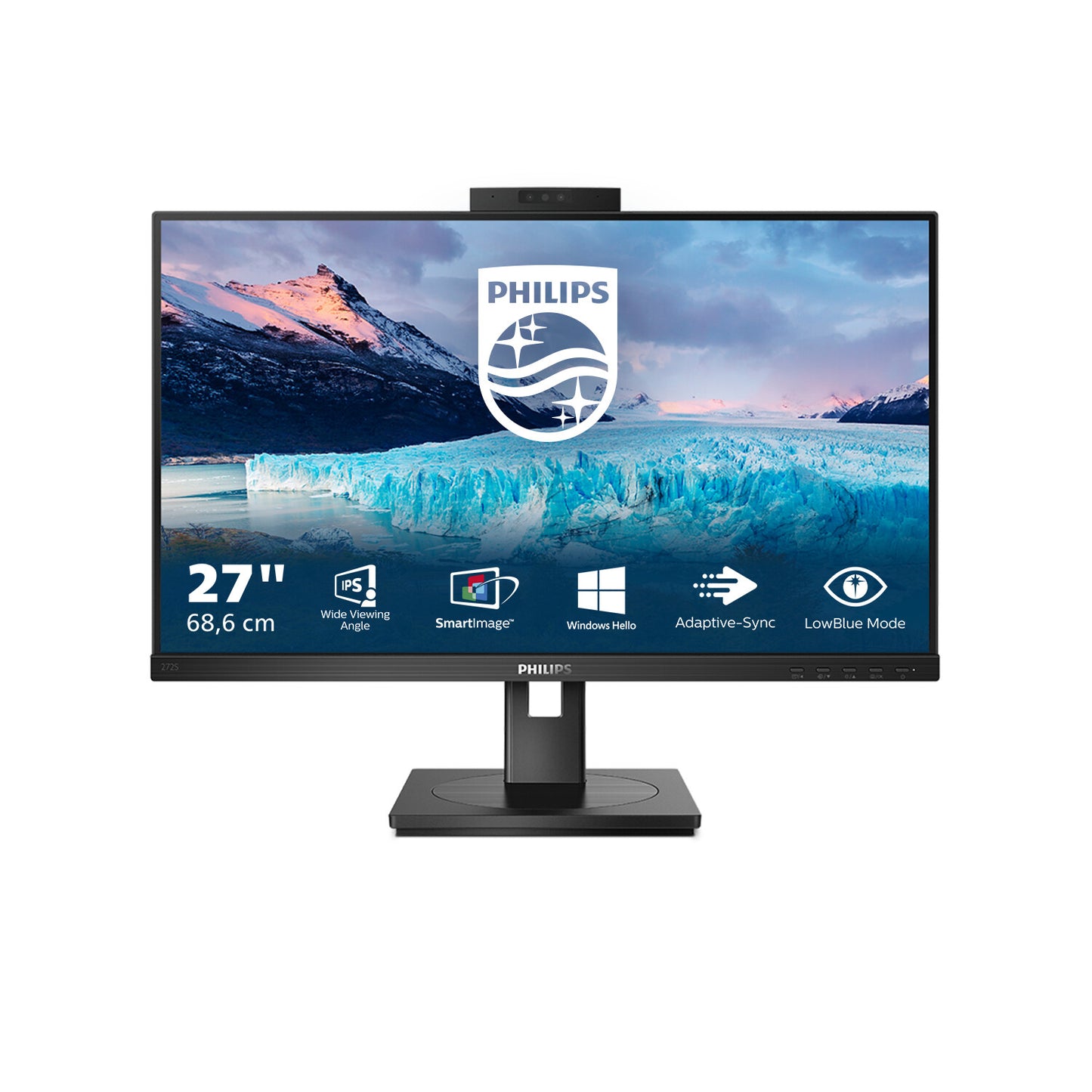 Philips S Line 272S1MH/00 LED display 68,6 cm (27") 1920 x 1080 pixlar Full HD Svart