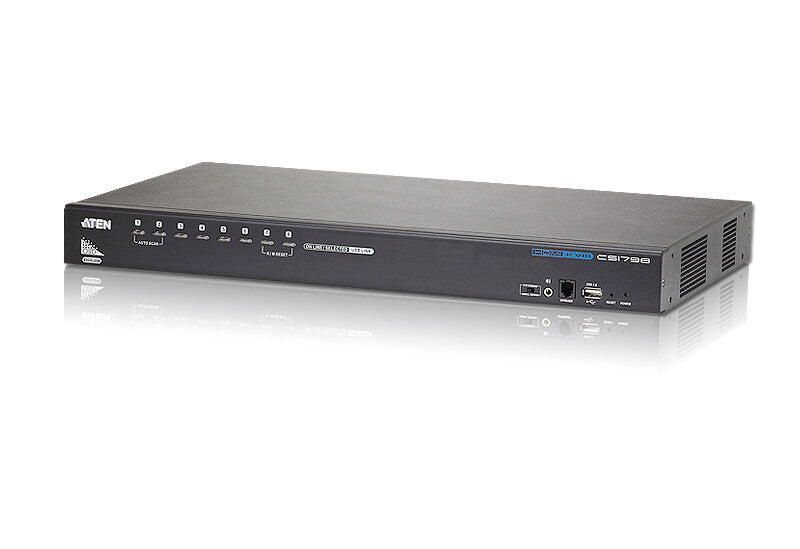 ATEN USB HDMI/Audio KVM-switch med 8 portar