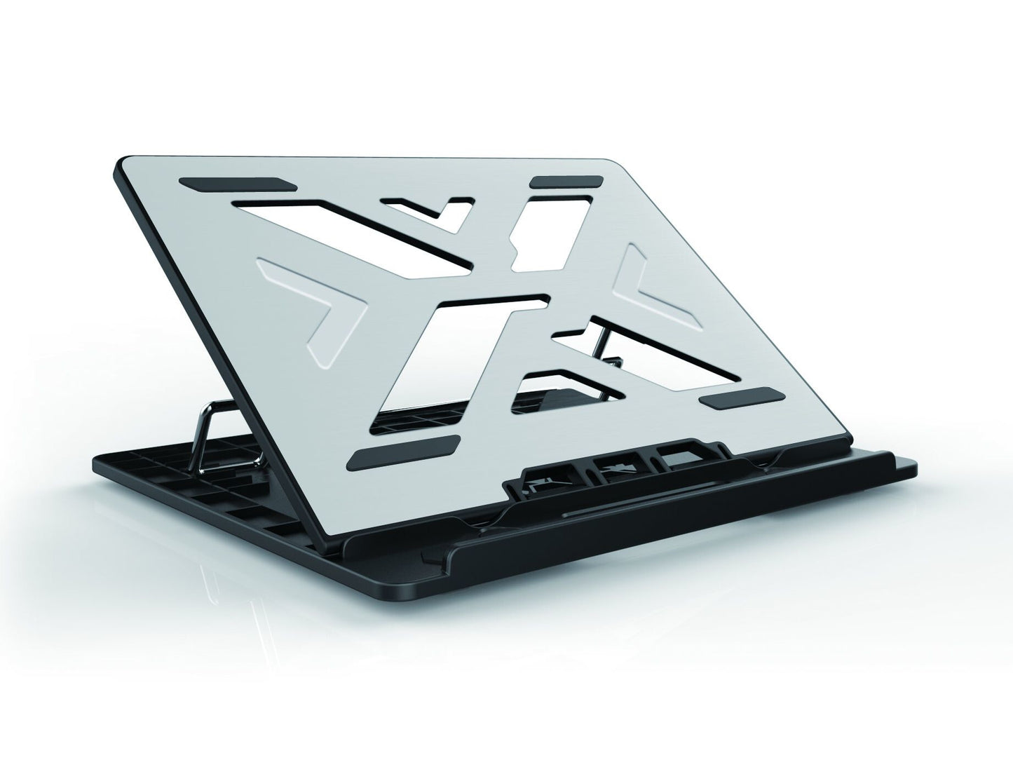 Conceptronic THANA ERGO S, Laptop Cooling Stand Ställ till bärbara datorer Grå 39,6 cm (15.6")