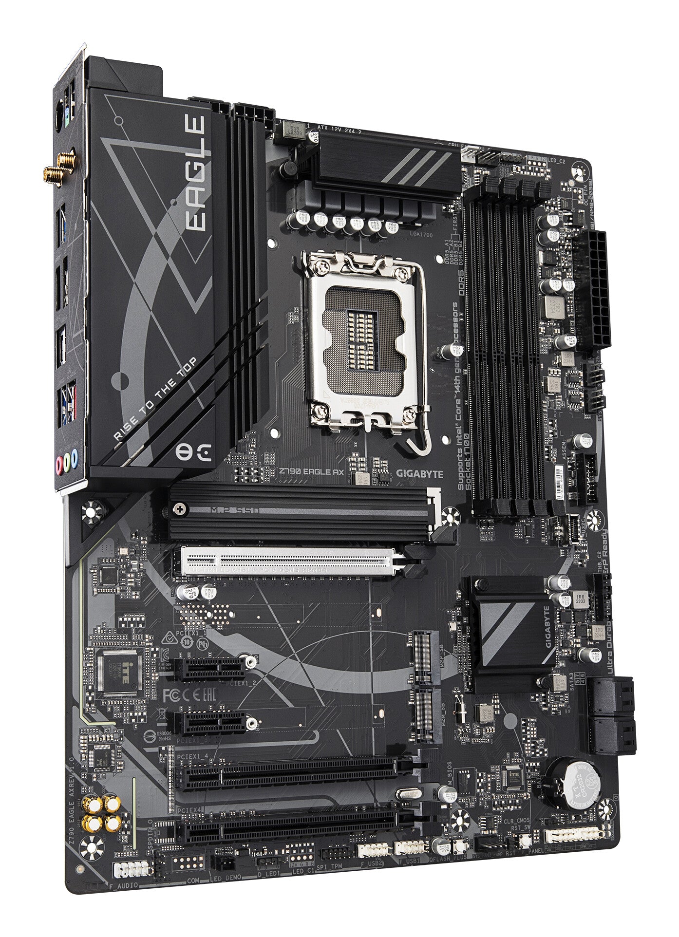 GIGABYTE Z790 EAGLE AX moderkort Intel Z790 Express LGA 1700 ATX