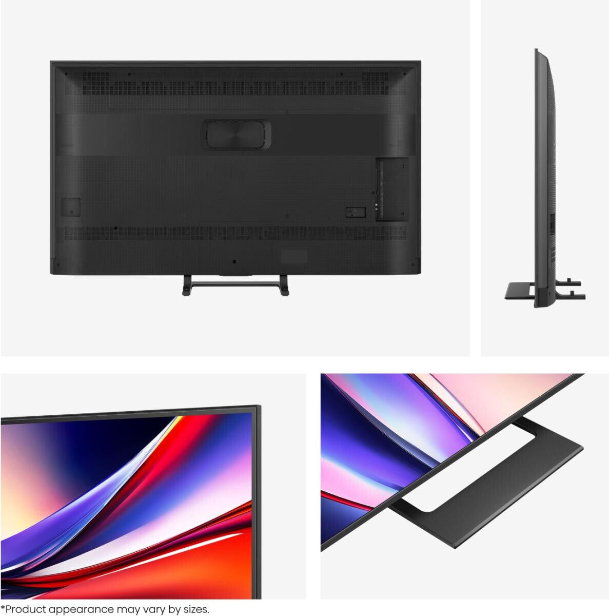 Hisense A7Q 65A7Q 165,1 cm (65") 4K Ultra HD Smart-TV Wi-Fi Svart 400 cd/m²
