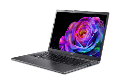 Acer Aspire 14 AI A14-52M-55CP Intel Core Ultra 5 226V Bärbar dator 35,6 cm (14") WUXGA 16 GB LPDDR5x-SDRAM 512 GB SSD Wi-Fi 6 (802.11ax) Windows 11 Home Grå