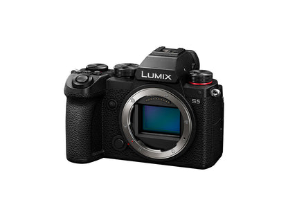 Panasonic Lumix S5 MILC-hus 24,2 MP CMOS 6000 x 4000 pixlar Svart