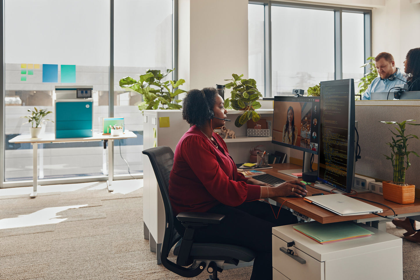 POLY Blackwire 3310 Monaural Microsoft Teams Certified USB-C Headset +USB-C/A-adapter