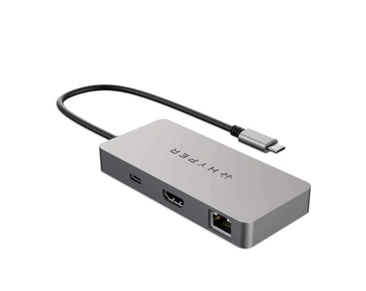 Targus HDMB2 dockningsstationer för bärbara datorer USB 3.2 Gen 1 (3.1 Gen 1) Type-C Rostfritt stål