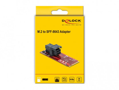 DeLOCK 62721 nätverkskort/adapters Intern M.2