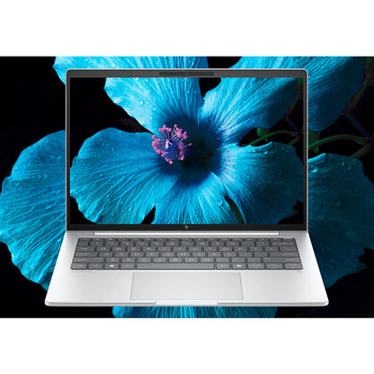 HP EliteBook 8 G1i 14 inch Notebook AI PC Intel Core Ultra 5 225U Bärbar dator 35,6 cm (14") WUXGA 24 GB DDR5-SDRAM 512 GB SSD Wi-Fi 6E (802.11ax) Windows 11 Pro Silver