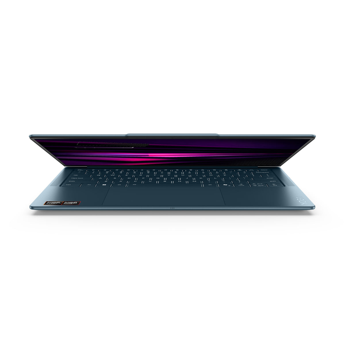 Lenovo Yoga Slim 7 14AGP11 Copilot+ PC AMD Ryzen AI 7 445 Bärbar dator 35,6 cm (14") 2.8K 16 GB 1 TB SSD Wi-Fi 7 (802.11be) Windows 11 Home tyska Turkosblå