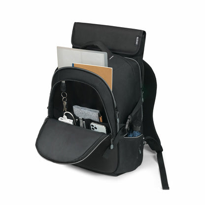 DICOTA D30675-RPET väskor bärbara datorer 39,6 cm (15.6") Ryggsäck Svart