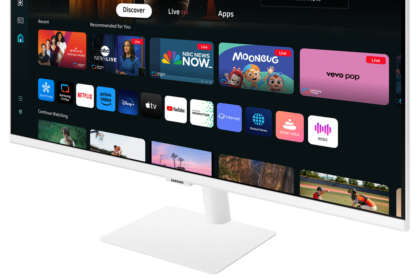 Samsung M70D platta pc-skärmar 81,3 cm (32") 3840 x 2160 pixlar 4K Ultra HD LED Svart