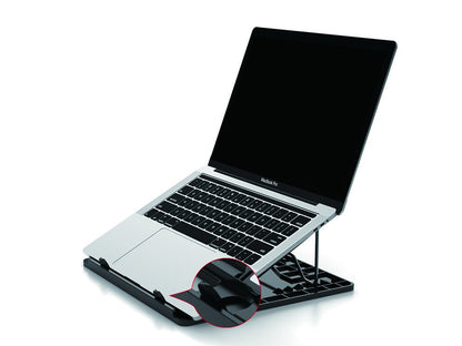 Conceptronic THANA ERGO S, Laptop Cooling Stand Ställ till bärbara datorer Grå 39,6 cm (15.6")