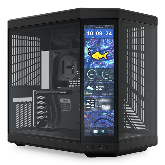 HYTE Y70 touch infinite Midi Tower Svart