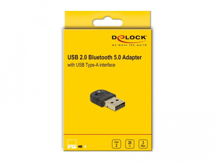 DeLOCK 61012 nätverkskort Bluetooth 3 Mbit/s