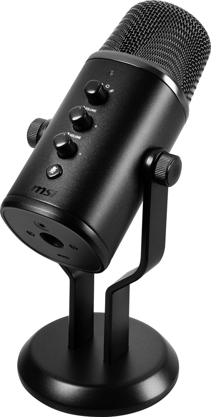 MSI IMMERSE GV60 STREAMING MIC mikrofoner Svart Mikrofon till spelkonsol