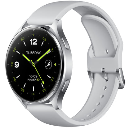Xiaomi Watch 2 3,63 cm (1.43") AMOLED 46 mm Digital 466 x 466 pixlar Pekskärm Silver Wi-Fi GPS