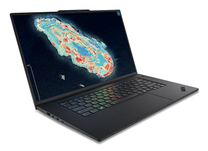 Lenovo ThinkPad P1 Gen 8 Intel Core Ultra 7 255H Mobil arbetsstation 40,6 cm (16") WUXGA 32 GB LPDDR5x-SDRAM 1 TB SSD NVIDIA RTX PRO 1000 Blackwell Wi-Fi 7 (802.11be) Windows 11 Pro Nordic Svart