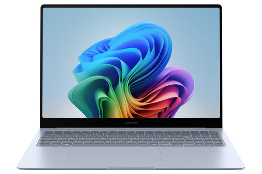 Samsung Galaxy Book4 Edge Qualcomm Snapdragon X1E-80-100 Bärbar dator 40,6 cm (16") Pekskärm WQXGA+ 16 GB LPDDR5x-SDRAM 512 GB eUFS Wi-Fi 7 (802.11be) Windows 11 Home Blå