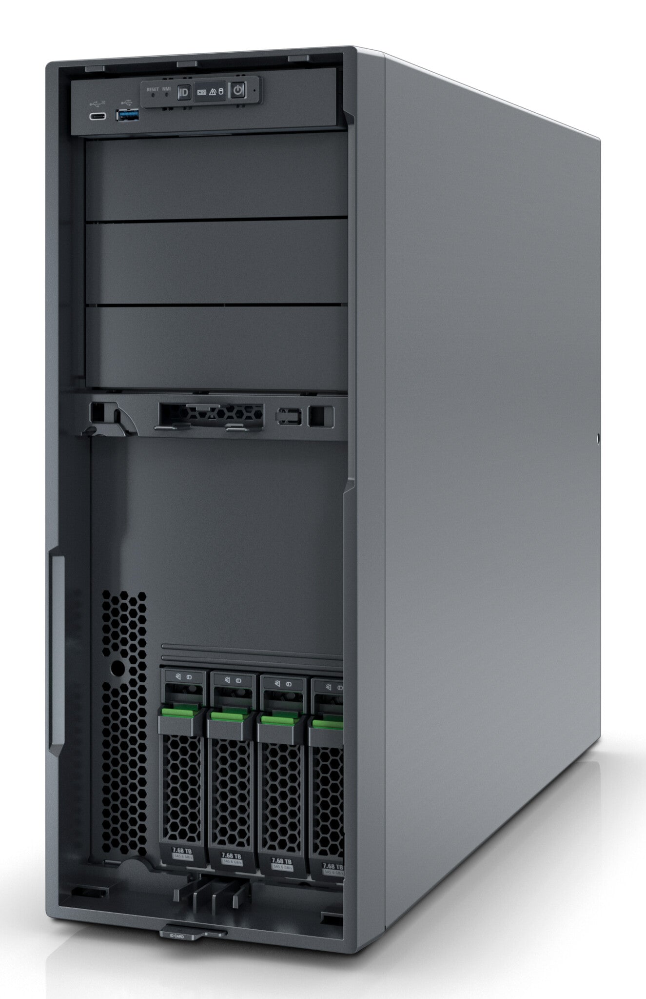 Fujitsu PRIMERGY TX1330 M6 servrar 0 GB Tower Intel Xeon E E-2434 3,4 GHz 32 GB DDR5-SDRAM 500 W