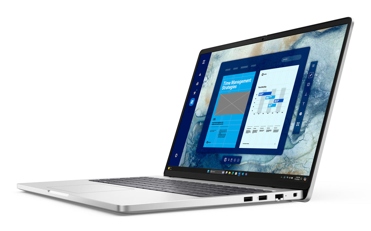 DELL Pro 16 PC16250 Intel Core Ultra 7 255U Bärbar dator 40,6 cm (16") Full HD+ 16 GB DDR5-SDRAM 512 GB SSD Wi-Fi 6E (802.11ax) Windows 11 Pro tyska Platina