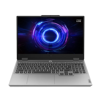 Lenovo LOQ 15IRX10 Intel® Core™ i7 i7-13650HX Bärbar dator 39,6 cm (15.6") Full HD 16 GB DDR5-SDRAM 1 TB SSD NVIDIA GeForce RTX 5070 Wi-Fi 6 (802.11ax) Windows 11 Home tyska Grå