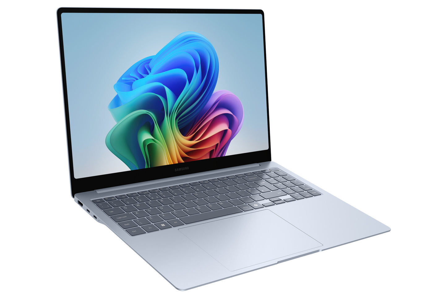 Samsung Galaxy Book4 Edge NP960XMBA-EXP Qualcomm Snapdragon X1E-84-100 Bärbar dator 40,6 cm (16") Pekskärm WQXGA+ 16 GB LPDDR5x-SDRAM 1 TB eUFS Wi-Fi 7 (802.11be) Windows 11 Home Blå