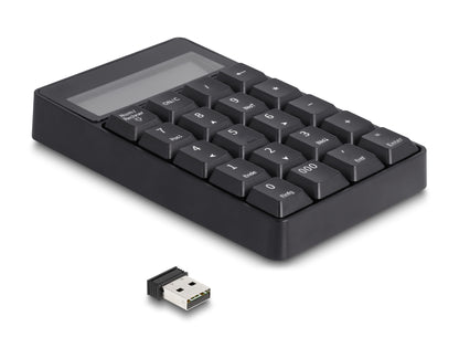 DeLOCK 12113 numeriskt tangentbord Universal USB Svart