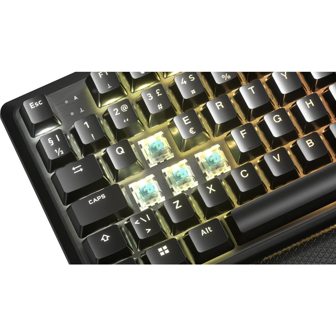 Corsair K70 PRO TKL tangentbord Spela USB Nordic Svart