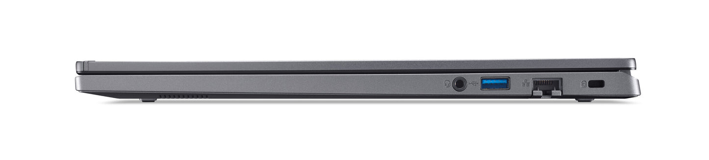 Acer Aspire A17-51M-558T Intel Core 5 120U Bärbar dator 43,9 cm (17.3") Full HD 16 GB LPDDR5-SDRAM 512 GB SSD Wi-Fi 6E (802.11ax) Windows 11 Pro Grå