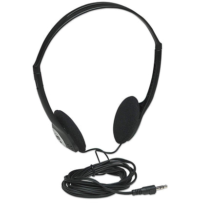 Manhattan 177481 hörlur och headset Hörlurar Kabel Huvudband Musik Svart