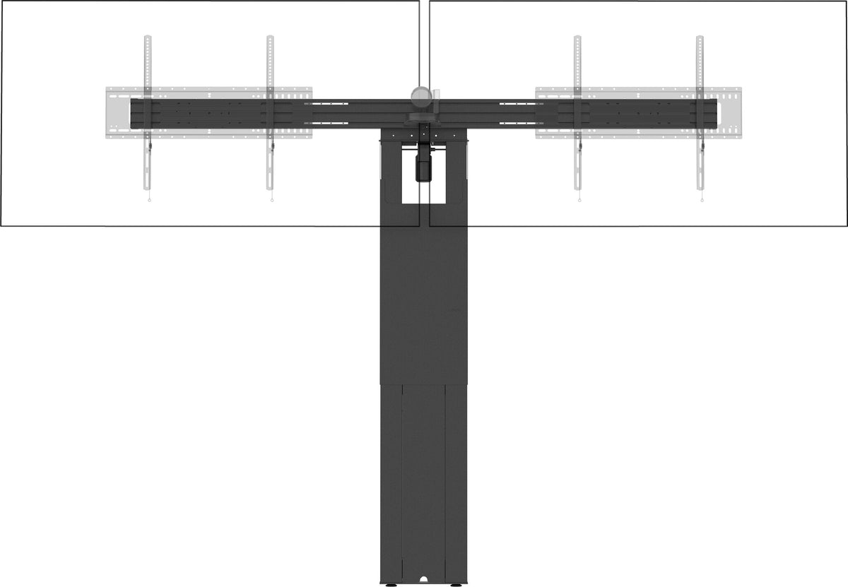 Vision VFM-F50/D tv-fäste 2,18 m (86") Svart