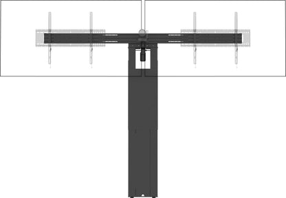 Vision VFM-F50/D tv-fäste 2,18 m (86") Svart