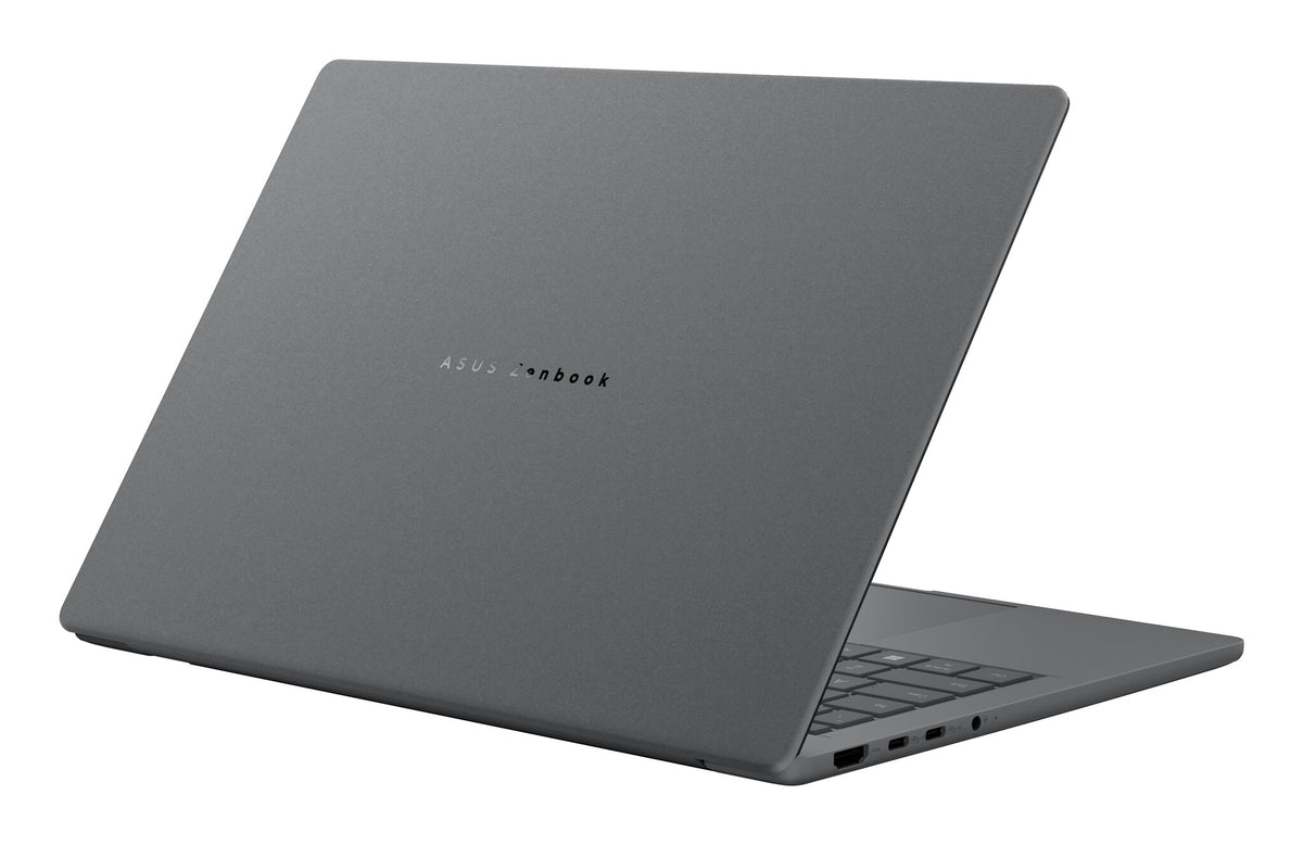 ASUS Zenbook A14 UX3407QA-QD496W Copilot+ PC Snapdragon X1-26-100 Bärbar dator 35,6 cm (14") WUXGA 32 GB LPDDR5x-SDRAM 1 TB SSD Wi-Fi 6E (802.11ax) Windows 11 Home tyska Grå