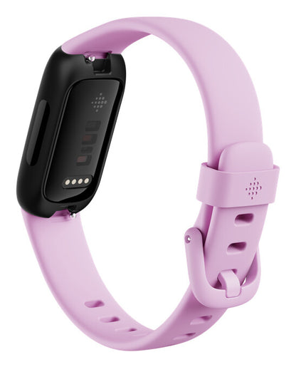 Fitbit Inspire 3 AMOLED Armband med aktivitetsspårare Svart, lila