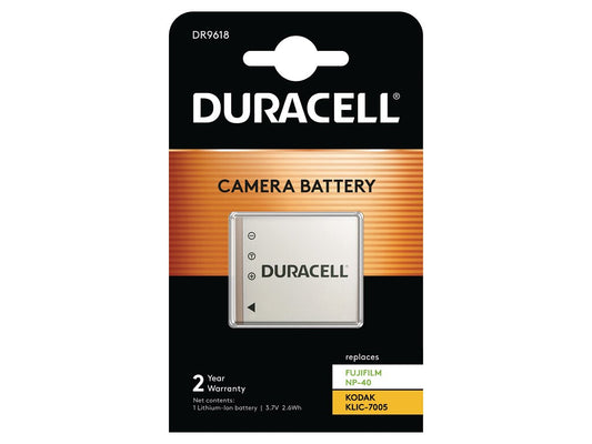 Duracell DR9618 batteri till kamera/videokamera Litium-Ion (Li-Ion) 700 mAh
