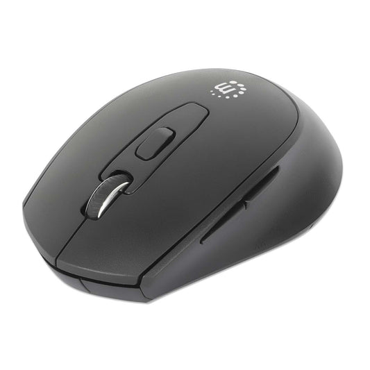 Manhattan 190343 datormöss Universal Ambidextrous RF Trådlös Optisk 1600 DPI