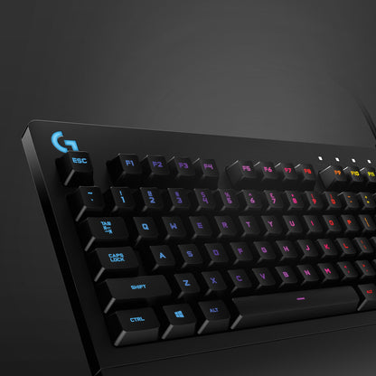 Logitech G G213 Prodigy tangentbord Spela USB QWERTY Amerikanskt internationellt Svart